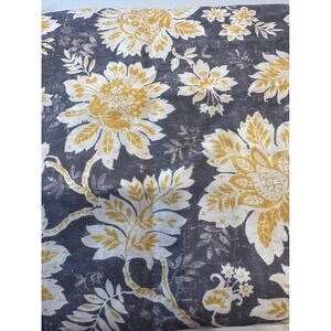 Waverly Inspirations Screen Print Floral Fabric remnant 42x49